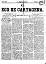 [Ejemplar] Eco de Cartagena, El (Cartagena). 18/8/1875.