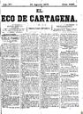 [Issue] Eco de Cartagena, El (Cartagena). 24/8/1875.