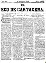 [Ejemplar] Eco de Cartagena, El (Cartagena). 2/9/1875.