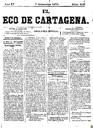 [Ejemplar] Eco de Cartagena, El (Cartagena). 7/9/1875.