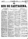 [Issue] Eco de Cartagena, El (Cartagena). 10/9/1875.