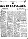 [Ejemplar] Eco de Cartagena, El (Cartagena). 11/9/1875.