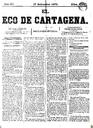 [Ejemplar] Eco de Cartagena, El (Cartagena). 15/9/1875.