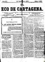 [Issue] Eco de Cartagena, El (Cartagena). 21/9/1875.