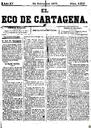 [Ejemplar] Eco de Cartagena, El (Cartagena). 24/9/1875.