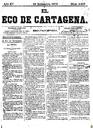 [Ejemplar] Eco de Cartagena, El (Cartagena). 29/9/1875.