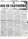 [Ejemplar] Eco de Cartagena, El (Cartagena). 1/10/1875.