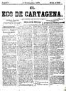 [Ejemplar] Eco de Cartagena, El (Cartagena). 6/11/1875.