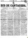 [Issue] Eco de Cartagena, El (Cartagena). 9/11/1875.