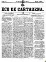 [Ejemplar] Eco de Cartagena, El (Cartagena). 16/11/1875.