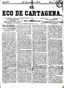 [Ejemplar] Eco de Cartagena, El (Cartagena). 23/11/1875.