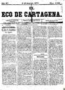 [Ejemplar] Eco de Cartagena, El (Cartagena). 9/12/1875.