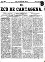 [Ejemplar] Eco de Cartagena, El (Cartagena). 20/12/1875.
