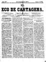 [Ejemplar] Eco de Cartagena, El (Cartagena). 21/12/1875.