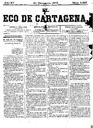 [Issue] Eco de Cartagena, El (Cartagena). 24/12/1875.