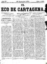 [Ejemplar] Eco de Cartagena, El (Cartagena). 26/12/1875.