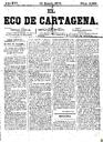 [Ejemplar] Eco de Cartagena, El (Cartagena). 15/1/1876.