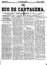 [Ejemplar] Eco de Cartagena, El (Cartagena). 17/1/1876.
