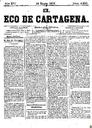 [Ejemplar] Eco de Cartagena, El (Cartagena). 18/1/1876.