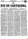 [Issue] Eco de Cartagena, El (Cartagena). 20/1/1876.
