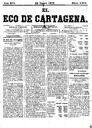 [Issue] Eco de Cartagena, El (Cartagena). 22/1/1876.