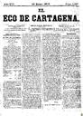 [Ejemplar] Eco de Cartagena, El (Cartagena). 24/1/1876.