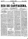 [Ejemplar] Eco de Cartagena, El (Cartagena). 25/1/1876.