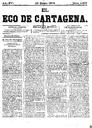 [Ejemplar] Eco de Cartagena, El (Cartagena). 26/1/1876.