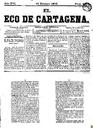 [Ejemplar] Eco de Cartagena, El (Cartagena). 10/2/1876.
