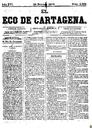 [Ejemplar] Eco de Cartagena, El (Cartagena). 28/2/1876.