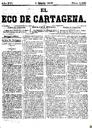 [Ejemplar] Eco de Cartagena, El (Cartagena). 1/3/1876.