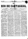 [Ejemplar] Eco de Cartagena, El (Cartagena). 11/3/1876.