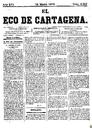 [Issue] Eco de Cartagena, El (Cartagena). 14/3/1876.