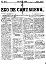 [Issue] Eco de Cartagena, El (Cartagena). 22/3/1876.