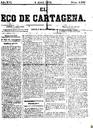 [Issue] Eco de Cartagena, El (Cartagena). 4/4/1876.