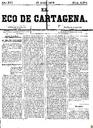 [Ejemplar] Eco de Cartagena, El (Cartagena). 15/4/1876.