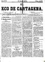 [Issue] Eco de Cartagena, El (Cartagena). 17/4/1876.