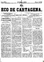 [Ejemplar] Eco de Cartagena, El (Cartagena). 15/5/1876.