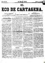 [Ejemplar] Eco de Cartagena, El (Cartagena). 19/5/1876.