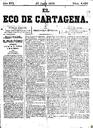 [Issue] Eco de Cartagena, El (Cartagena). 27/6/1876.