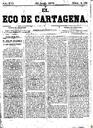 [Ejemplar] Eco de Cartagena, El (Cartagena). 30/6/1876.