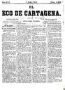 [Ejemplar] Eco de Cartagena, El (Cartagena). 7/7/1876.