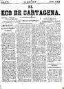 [Ejemplar] Eco de Cartagena, El (Cartagena). 19/7/1876.