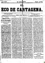 [Ejemplar] Eco de Cartagena, El (Cartagena). 21/7/1876.