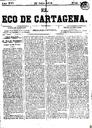 [Issue] Eco de Cartagena, El (Cartagena). 22/7/1876.