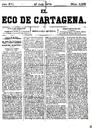 [Ejemplar] Eco de Cartagena, El (Cartagena). 27/7/1876.