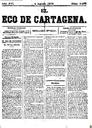 [Issue] Eco de Cartagena, El (Cartagena). 4/8/1876.