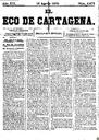 [Issue] Eco de Cartagena, El (Cartagena). 16/8/1876.