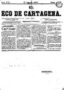 [Ejemplar] Eco de Cartagena, El (Cartagena). 17/8/1876.