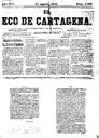 [Ejemplar] Eco de Cartagena, El (Cartagena). 23/8/1876.